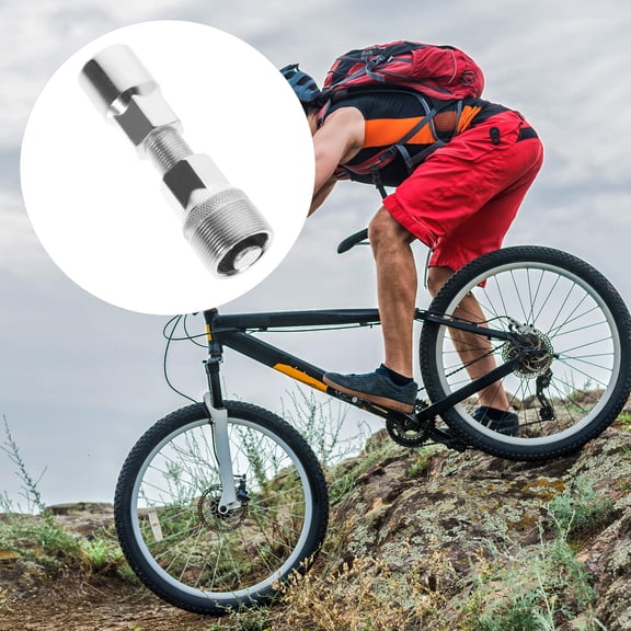 ELAYARD Versatile Bike Crank Puller with Nut Included Carbon Steel Material for Practical Bike Repair