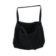 thumbnail image 1 of ELAYARD Canvas Handbags for Women Tote Purse for Everyday Use Simple Design 1Pack Black, 1 of 8