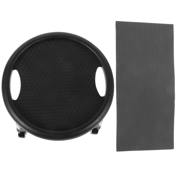 ELAYARD 1Set Workout Sliders Disc Black Portable Fitness Equipment for Effective Ab Training and Core Strength