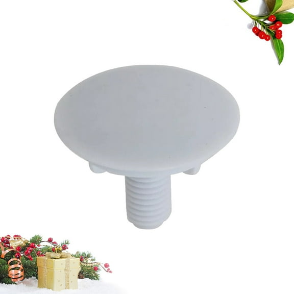 ELAYARD White Plastic Sink Hole Cover and Faucet Hole Seal for Kitchen Sink and Leak Prevention