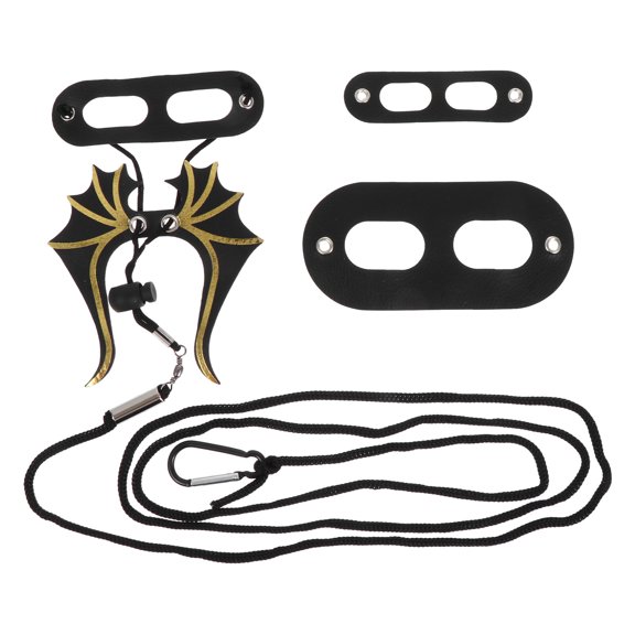 ELAYARD 1Set Lightweight Adjustable Lizard Harness Traction Rope for Small Reptiles