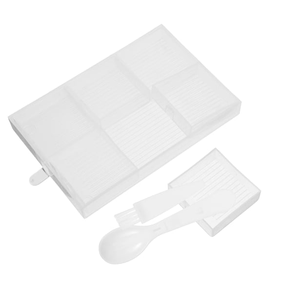 ELAYARD 1Set White Organizer Tray for Craft Storage and Decoration