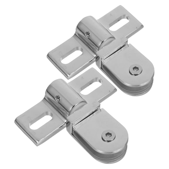 ELAYARD 1Set Zinc Alloy Pivot Door Hinge with Bidirectional Opening Feature