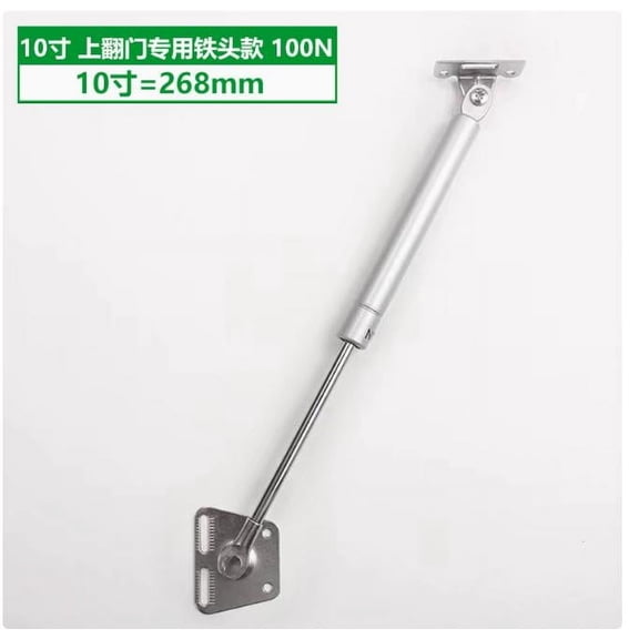 ELAYARD Cabinet Door Hinges Hydraulic Lift Support Cold-Rolled Steel Plated Silver for Repairing