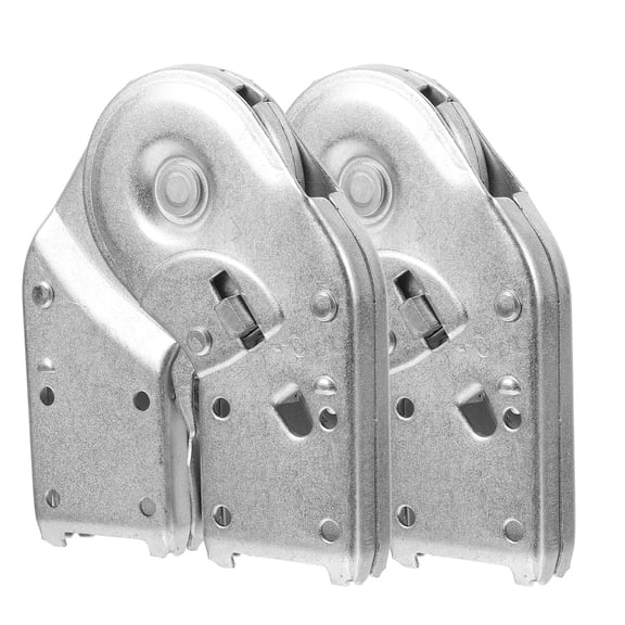 ELAYARD 2Pcs Silver Iron Ladder Hinges Folding Tie Rods Step Ladder Brackets Replacement