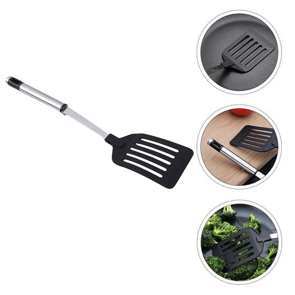 ELAYARD 2-Piece Nylon Nonstick Cooking Utensils Set for Home Kitchen, Pan Tools for Easy Food Preparation