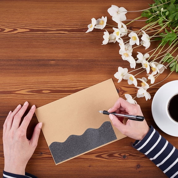 ELAYARD 2 Rolls Glitter Bulletin Board Edges Assorted Color Paper for Office Announcements