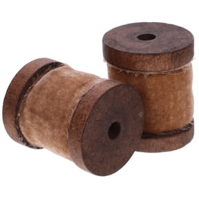 ELAYARD 2 Rolls Thin Multi-Purpose Craft Ribbon for Sewing, Wrapping, Holiday Decorations, and Projects