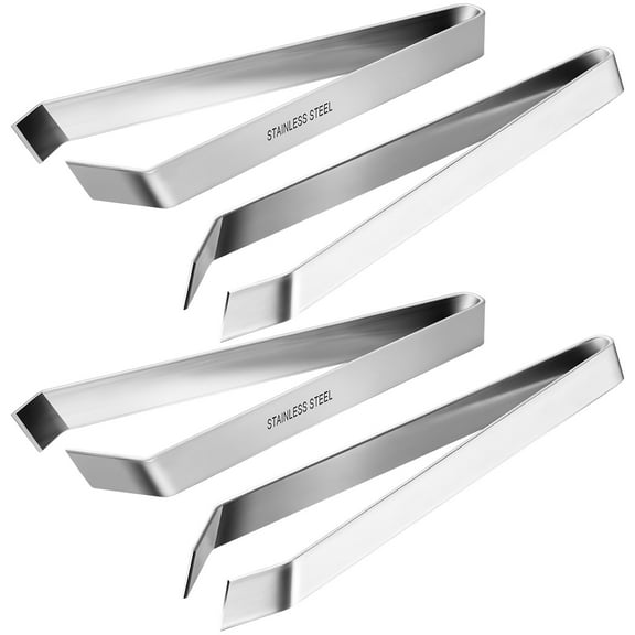 ELAYARD 2-Pack Stainless Steel Fish Bone Remover Tweezers Precision Kitchen Tool for Deboning