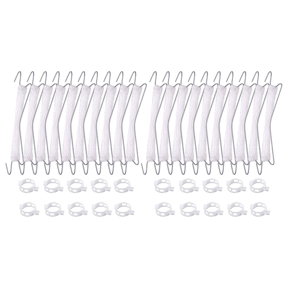 ELAYARD 2 Sets White Trellis Hooks for Tomato Plant Support, Garden and Greenhouse Climbing Plant Accessories