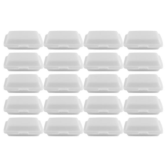 ELAYARD Simulation Takeaway Box Model White Plastic for Dollhouse Decoration