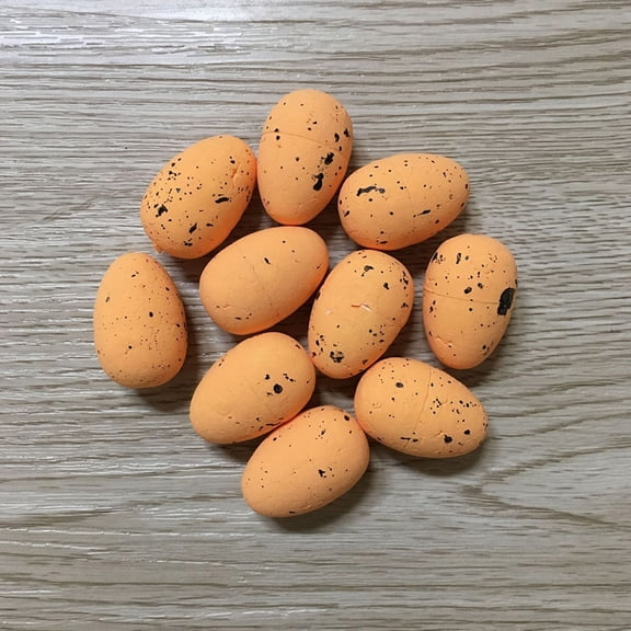 ELAYARD 200 Pieces Assorted Color Foam Eggs for Easter Decorations, Crafts, Festival Ornaments and Spring Holiday Decor