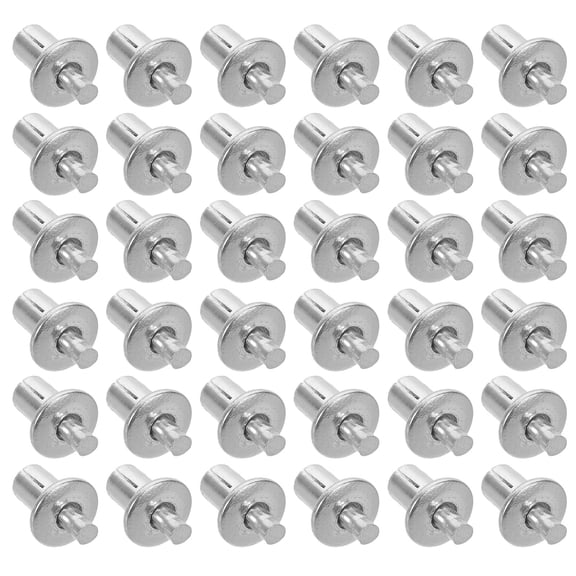 ELAYARD Aluminum Rivets Elayard 200Pcs Silver Lightweight for Daily Use