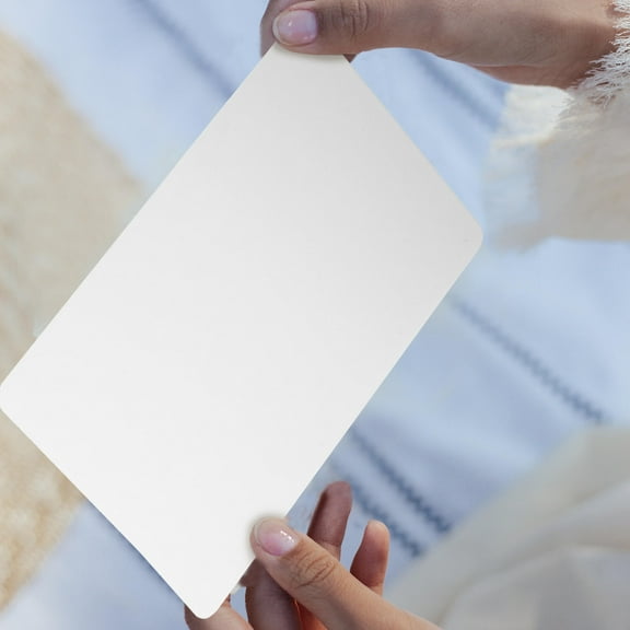 ELAYARD 20Pcs Multi Use Blank Greeting Cards in White for Handmade Festival Blessing Messages