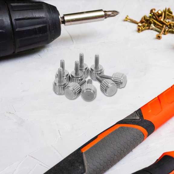 ELAYARD 20Pcs Precision Stainless Steel Knurled Screws for Caliper Measurement and Tool Locking Applications