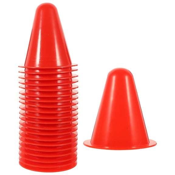 ELAYARD Safe Reusable Plastic Cones for Roller Skating Lightweight 20Pcs