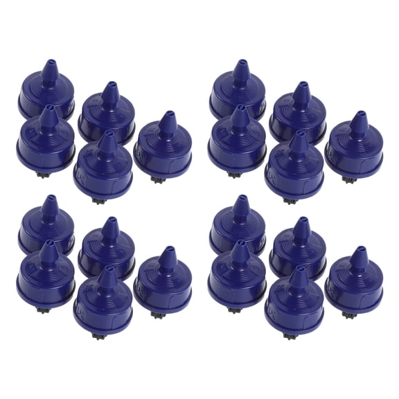 ELAYARD 20Pcs Uniform Flow Inline Drippers Featuring Anti Leak Design for Agriculture Irrigation