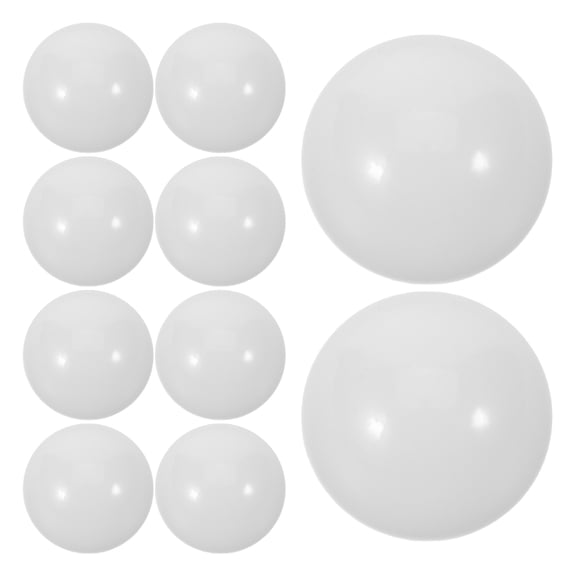 ELAYARD 20Pcs Versatile White Replacement Globe Shells for LED Vanity Light Fixtures