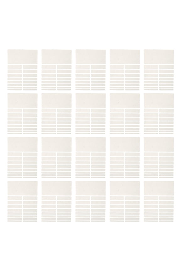 20Sheets Silicone Ring Size Adjuster for Loose Rings Transparent Band Spacer Comfortable Fit