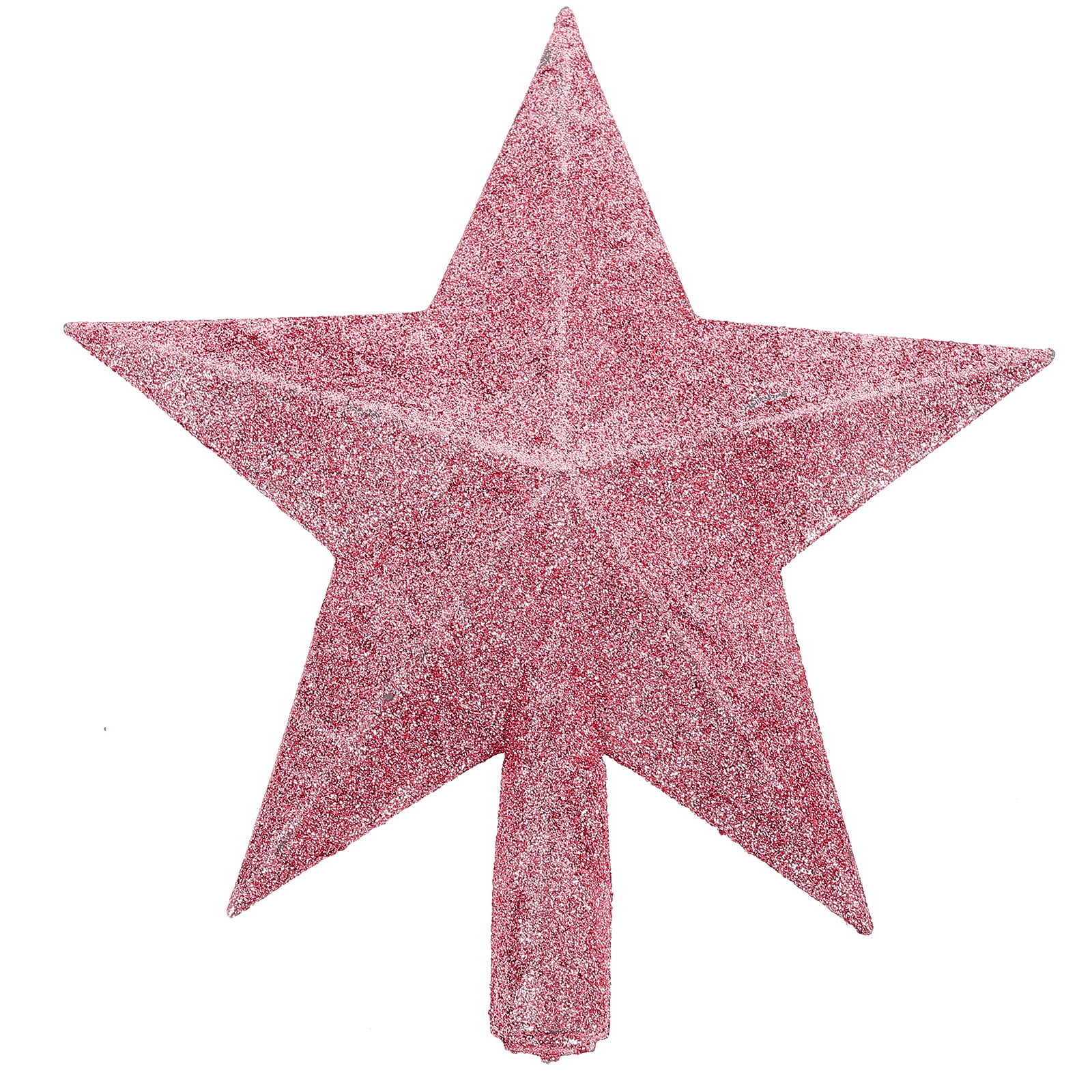 ELAYARD 20cm Glitter Star Christmas Tree Topper Ornament, Sparkling ...