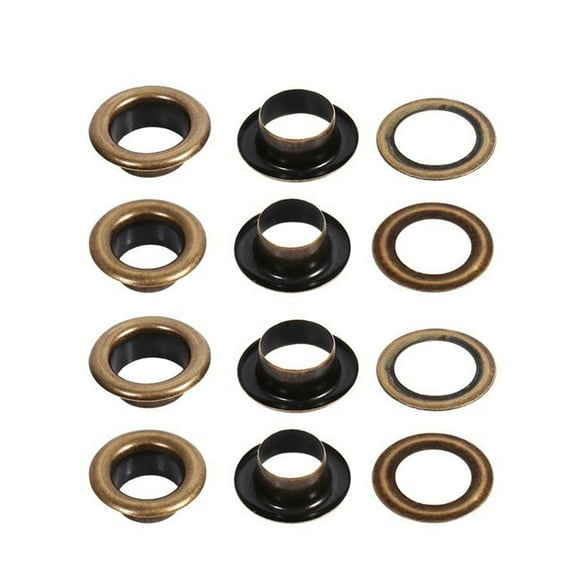 ELAYARD Metal Shoe Eyelets Assorted Colors Sturdy Durable for Shoes and DIY Crafts 20Pcs