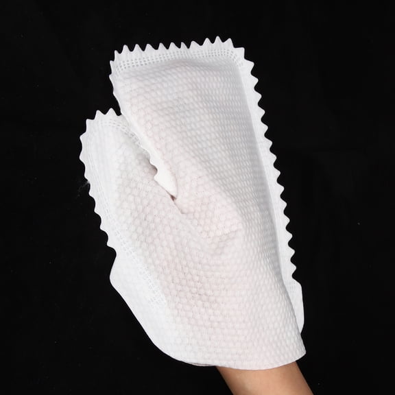 ELAYARD Dusting Gloves White Non-Woven for Home Furniture and Appliances 20Pcs