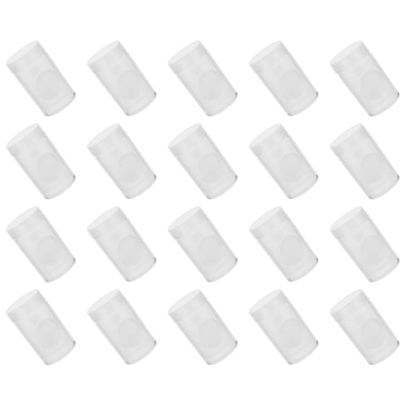 ELAYARD 20pcs Plastic Coin Box Coin Protection Case for Collectors in Transparent Style