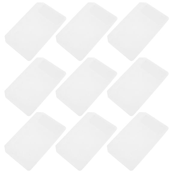 ELAYARD A7 Clear Punched Pockets PP Material Easy Photo Storage with Flap Closure