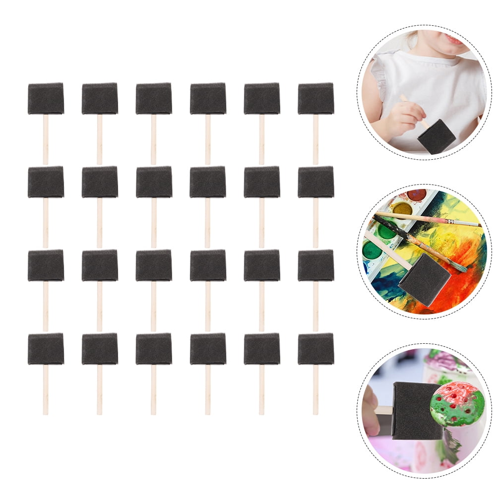 ELAYARD Sponge Painting Tool, Comfortable Grip, for Acrylic, Watercolor ...