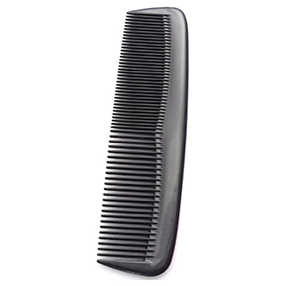 ELAYARD 24Pcs Beard Mustache Combs for Men Plastic Black Detangle Styling