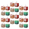 thumbnail image 1 of ELAYARD 24Pcs Christmas Candy Boxes Assorted Color Paper Storage Boxes for Party, 1 of 5