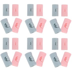 ELAYARD 24Pcs Fixing Small Clips Plastic Bed Sheet Secure Clips for Bedroom Organization
