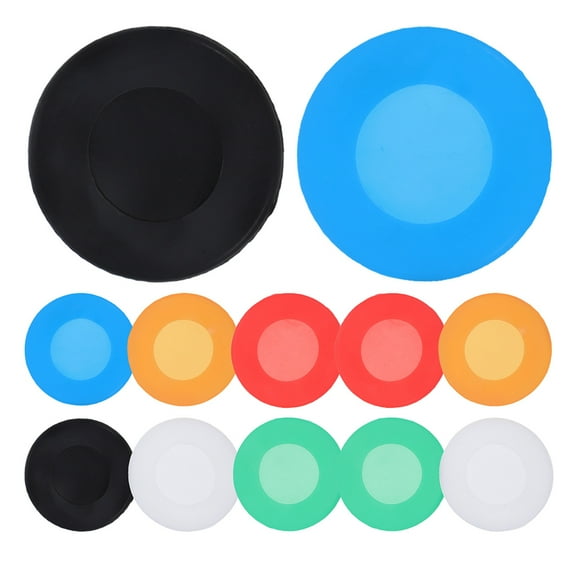 ELAYARD 24pcs Black Silicone Ear Tips for Stethoscope, Comfortable Fit for Medical and Healthcare Professionals