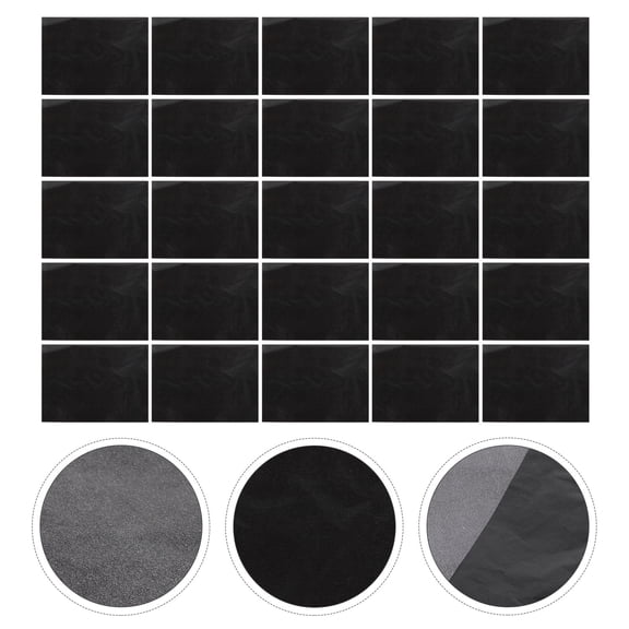 ELAYARD 25 Sheets Graphite Transfer Paper for Home Tracing with Cuttable Sheets for DIY Crafts