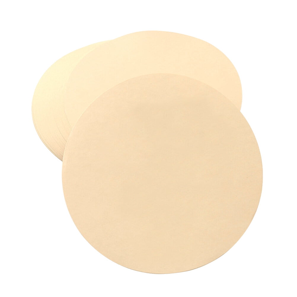 ELAYARD 25 Sheets Round Kraft Sketch Paper Pads, Thick Drawing & Painting Paper for Artists, Students, 29cm Diameter