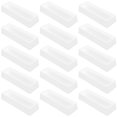 thumbnail image 1 of ELAYARD 25Pcs Experiment Pipette Slots White Plastic Sample Tubes for Molecular Biology and Biochemical Use, 1 of 8