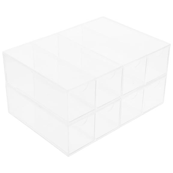 ELAYARD Back to School Sunglasses Organizer Eyeglasses Organizer Transparent Acrylic 2Pack