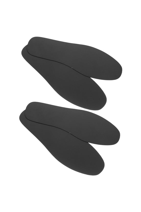 2Pairs Safety Toe Inserts for Shoes with Manganese Steel Anti Nail Insoles Black for Work Boots