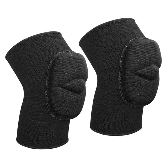 ELAYARD 2Pcs Full Leg Compression Knee Pads with Elastic Sleeve for Volleyball and Snowboarding