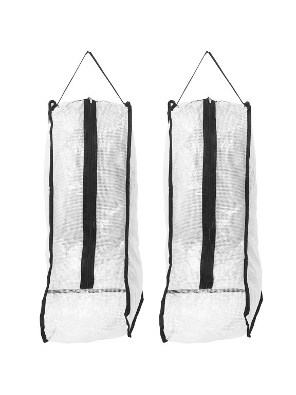 2-Pack Boot Storage Bags with Zipper Closure, Travel Pouches for Shoes and Multi-Purpose Use