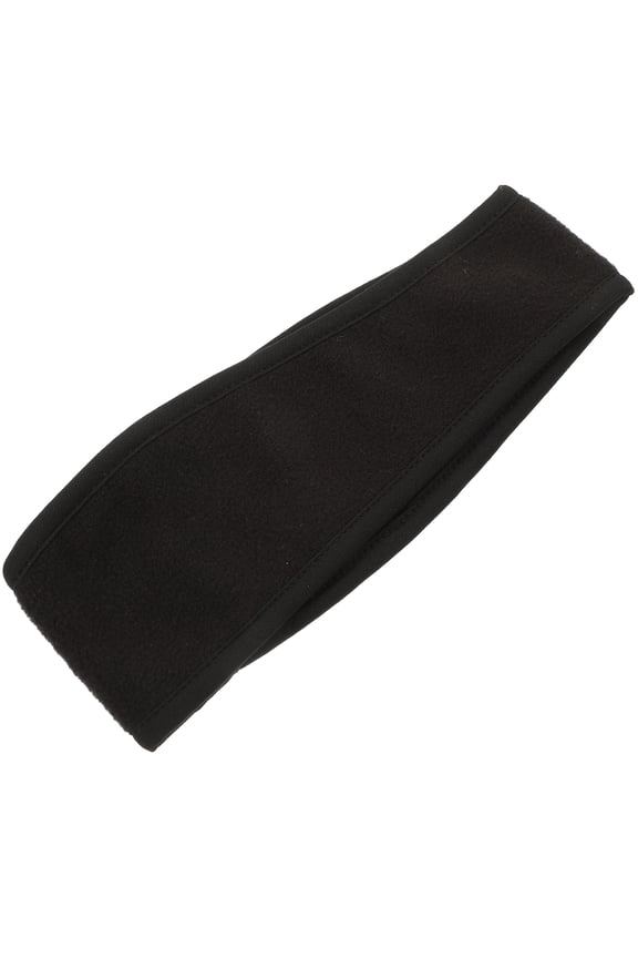 2Pcs Outdoor Ski Headband Black Breathable Windproof Ear Warmer for Winter Exercise