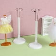 thumbnail image 1 of ELAYARD 2Pcs White Doll Holder Display Stand for Doll Collectors in Store Setting, 1 of 7
