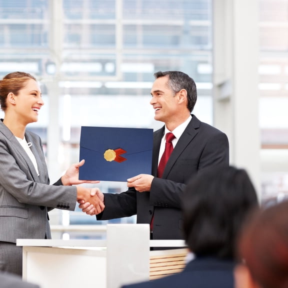 ELAYARD 2Pcs Elegant Design Certificate Cover Paper for Graduation Official Events Students