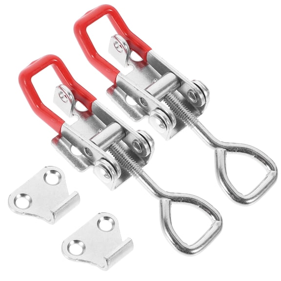 ELAYARD Adjustable Steel Toggle Latch, Heavy Duty, Assorted Colors, for Cabinet Doors