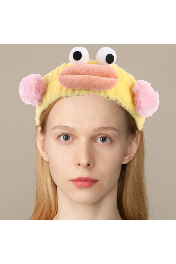 2Pcs Soft Spa Bow Headband for Makeup and Face Washing Assorted Colors