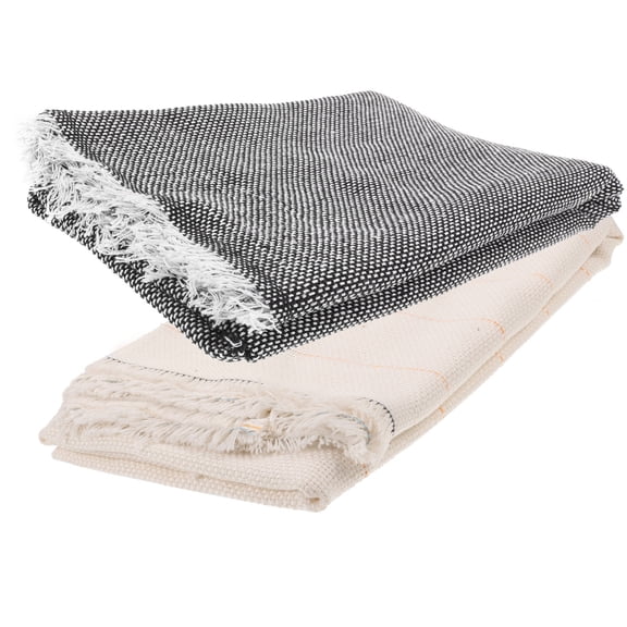 ELAYARD 2Pcs Nonslip Floor Mat Cloth for Home Hotel Use Assorted Colors