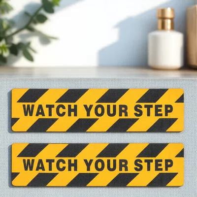 ELAYARD 2Pcs Assorted Color Non Slip Safety Tape for Steps with Watch ...
