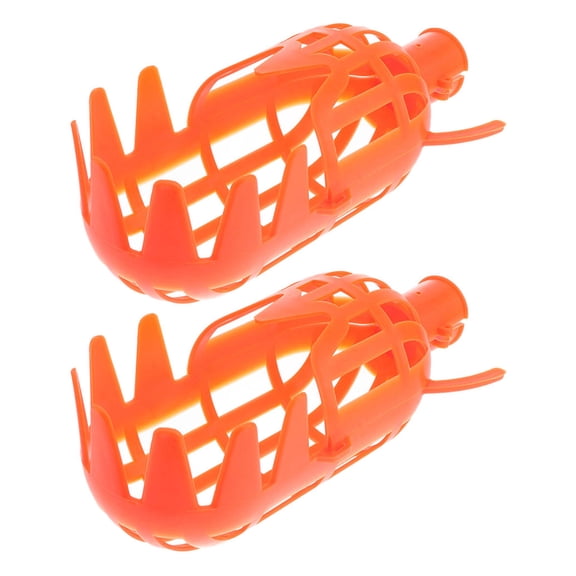 ELAYARD 2-Piece Garden Fruit Picker Set Lightweight Adjustable Fruit Harvester Tool for Tall Trees and High Branches