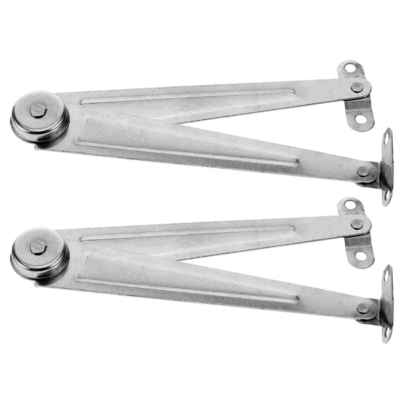 ELAYARD 2Pcs Practical Furniture Support Hinges Metal Pull Rods for Cabinet Doors