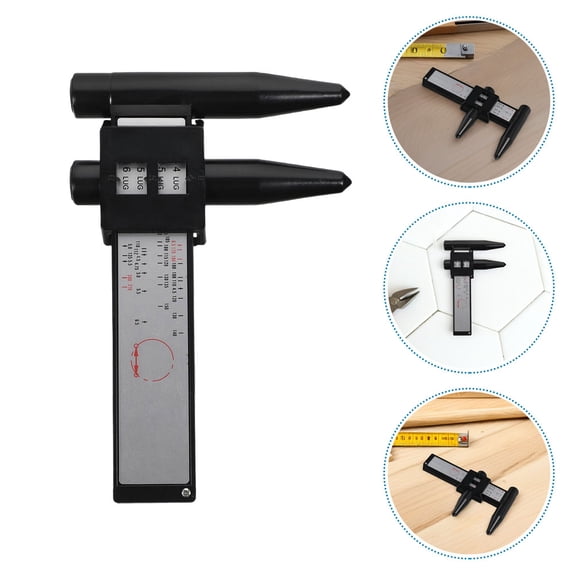 ELAYARD Precision Measurement Tool Set 2 Pieces for Projects and Accurate ABS Measurements